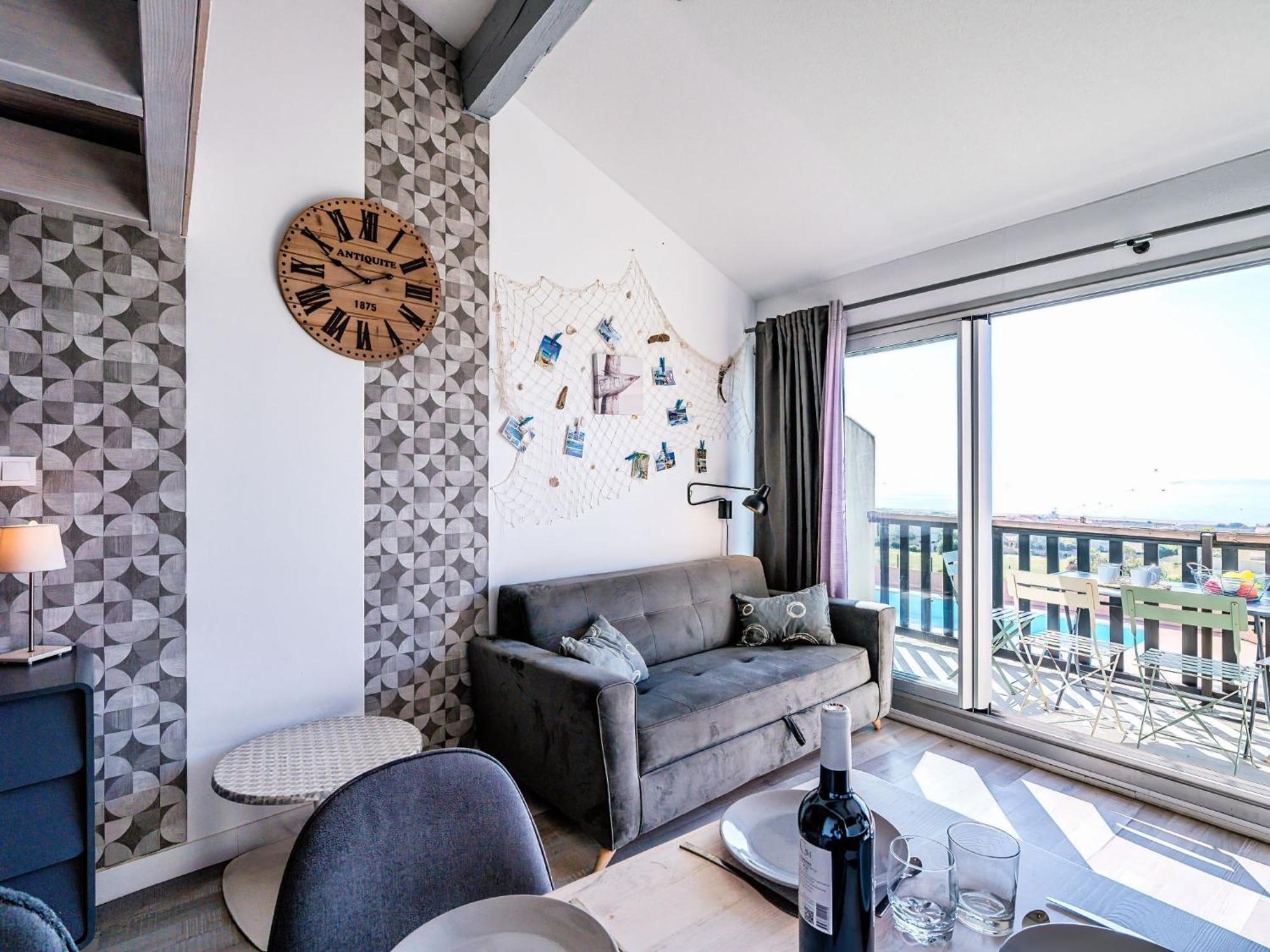 Apartment Les Eaux Vives 1 & 2-2 By Interhome Saint-Pierre-la-Mer  ภายนอก รูปภาพ